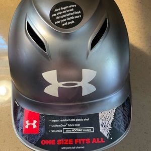 Under Armour batting helmet. Size 6.5-7.5